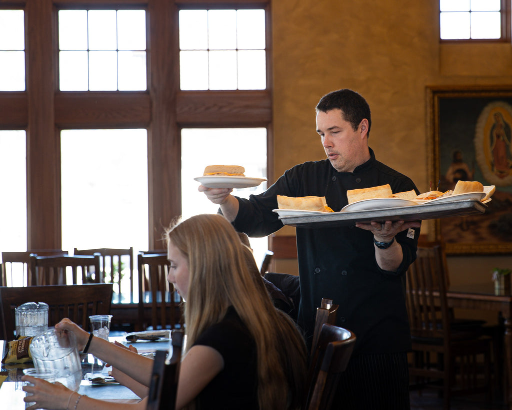 Chef Hans Servings Pilgrims a Culina Meal